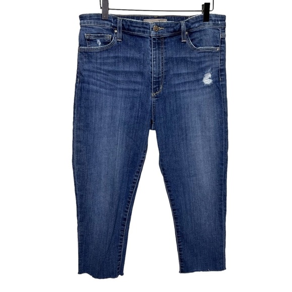 Joe’s Jeans Distressed Skinny Capri Size 31 - Picture 1 of 11